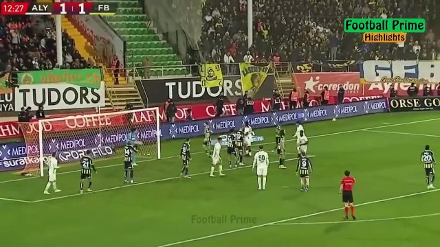 Fenerbahce 3-2 Alanyaspor | Résumé & Buts | Süper lig 2026 - Fenerbahce Alanyaspor