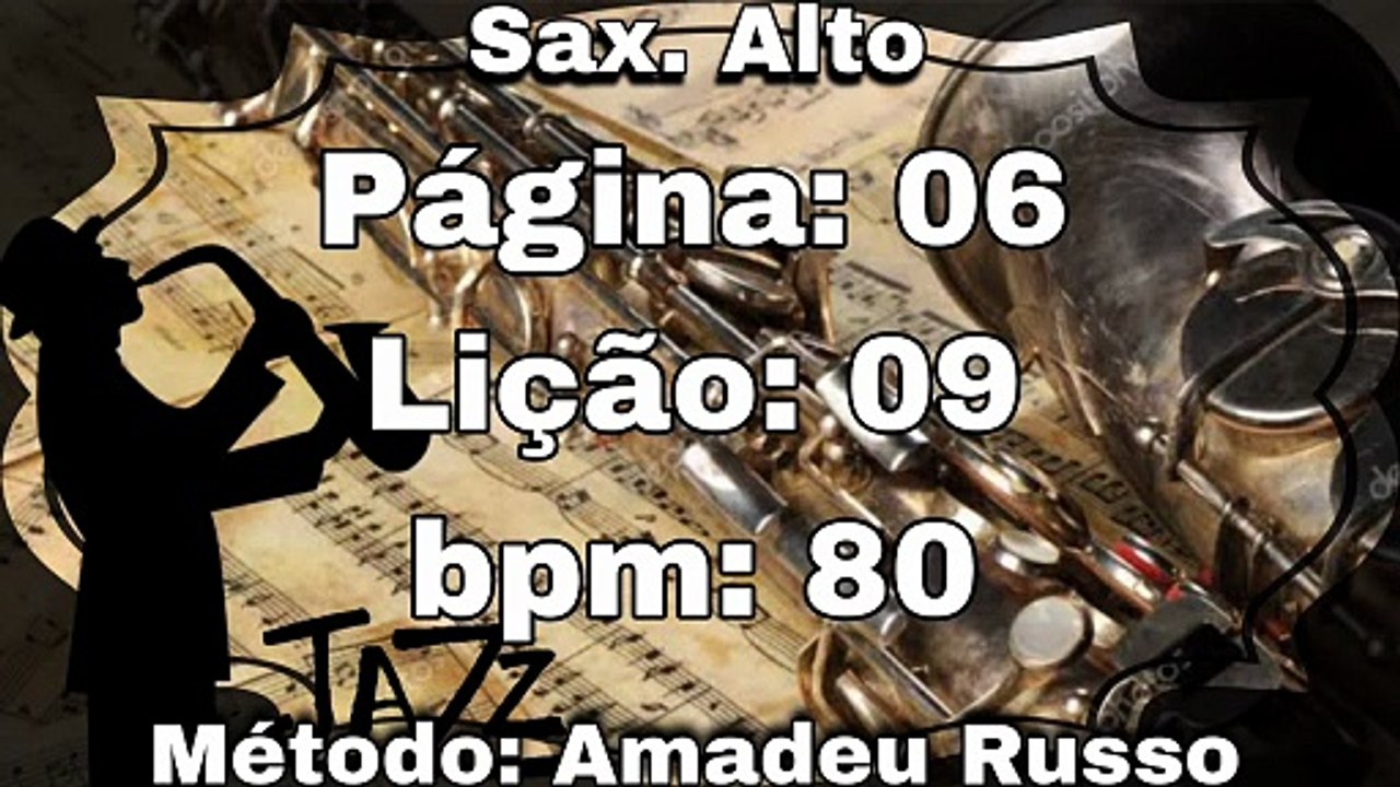 Página: 06 Lição: 09 - Sax. Alto [80 bpm]