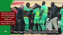 Morocco coach says 'shameful' of Senegal to walk off pitch