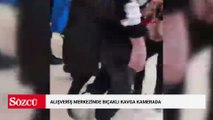 Ankara'da alışveriş merkezinde bıçaklı kavga kamerada: 1 yaralı, 3 çocuk gözlem altında