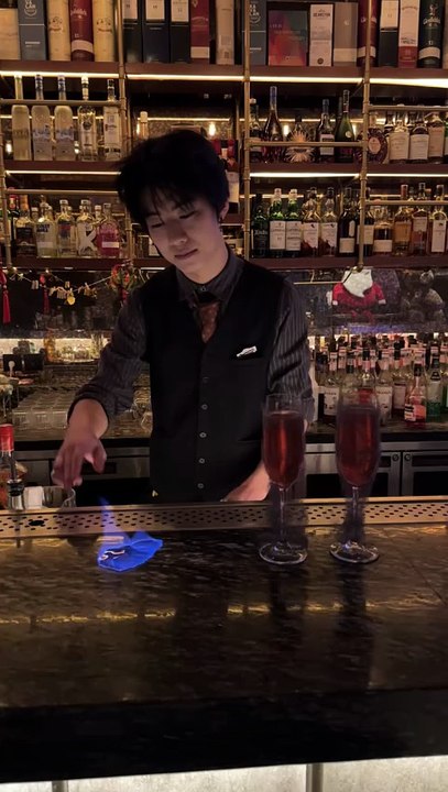 This Bartender Is on Another Level 🍸🔥