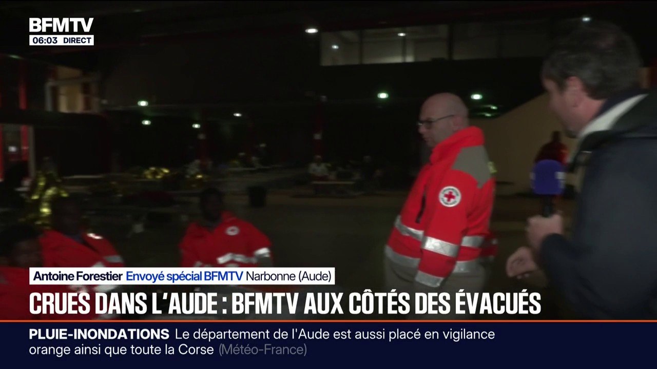 Aude: une soixantaine de personnes accueillies au parc des Expositions de Narbonne à cause de la vigilance orange crues-inondations