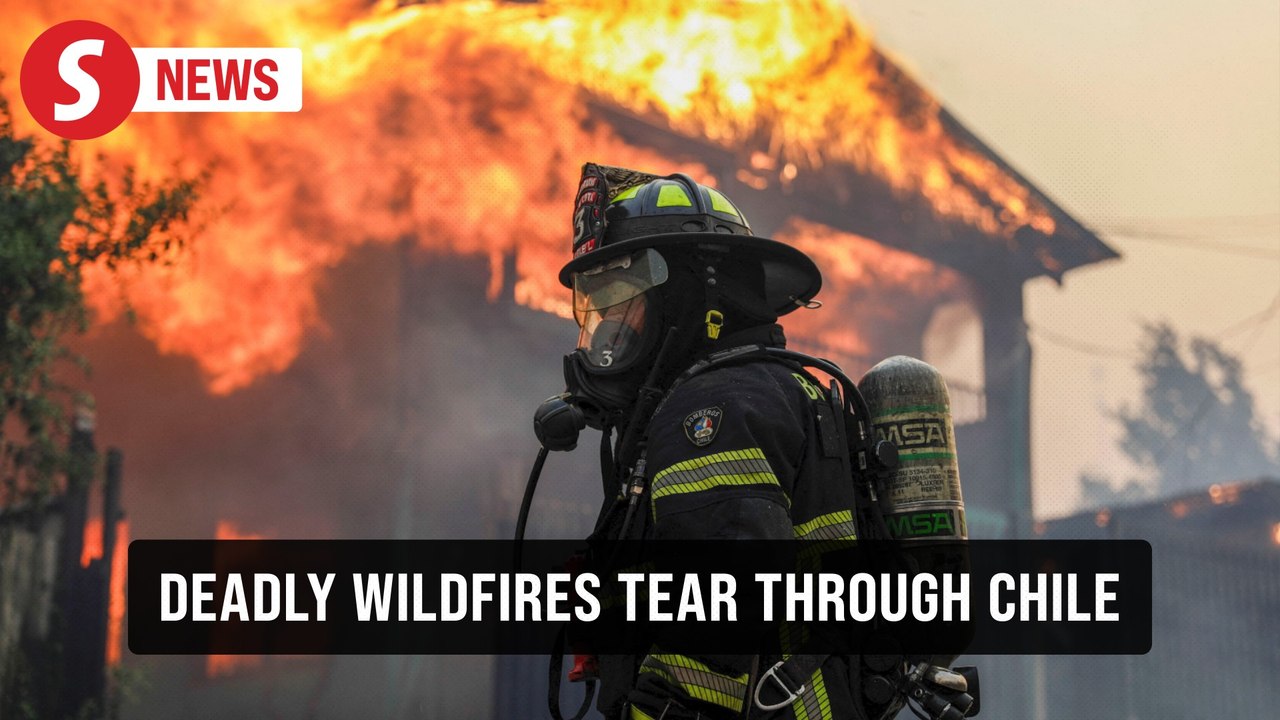 Chile fires kill at least 18 as firefighters battle extreme heat, winds