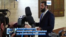 A szíriai kormány azonnali tűzszünetet kötött a kurdok vezette Szíriai Demokratikus Erőkkel