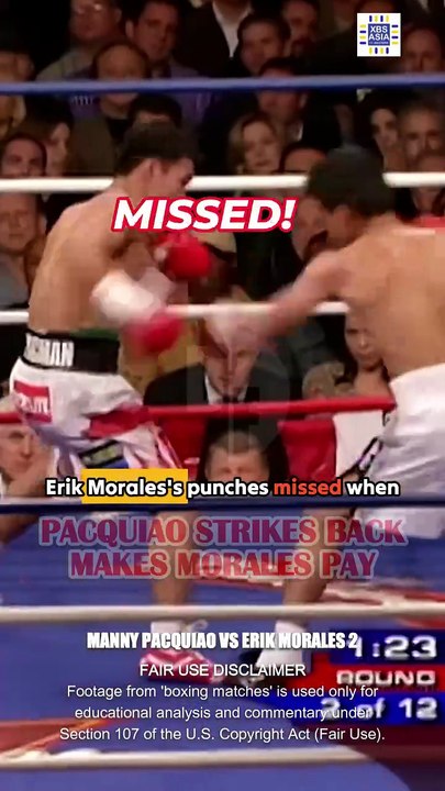 Erik Morales MISSES! Manny Pacquiao ANSWERS with AUTHORITY!