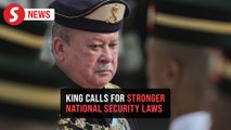 King calls for stronger national security laws amid rising digital threats