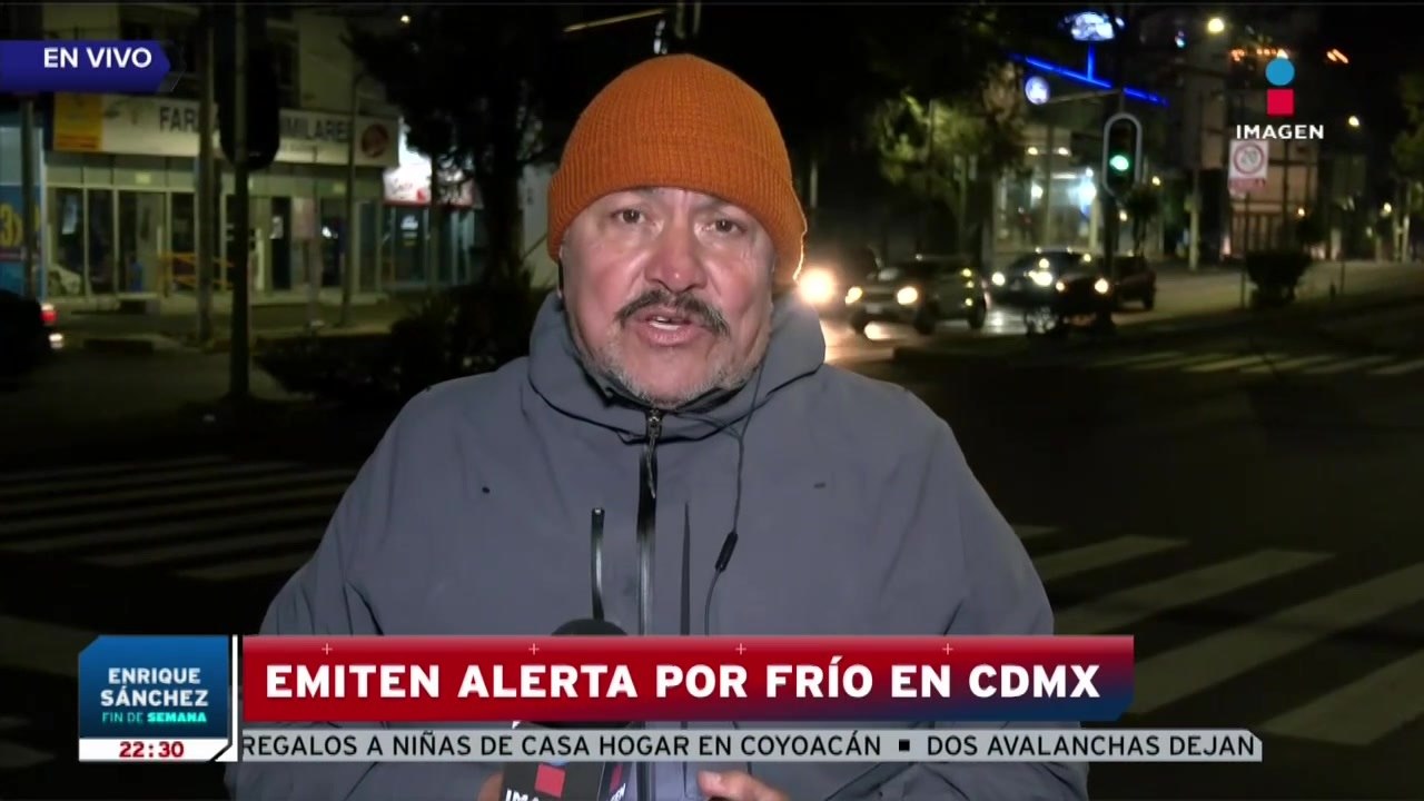 Emiten alerta por bajas temperaturas en la CDMX | Imagen Noticias Fin de Semana