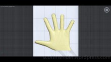 Flame: 3DS MAX Practice Polygon Hand Model Video #7 (01-19-2026)