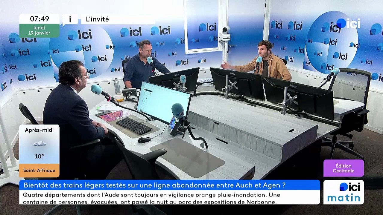 Raymond Vall et la ligne SNCF Auch-Agen
