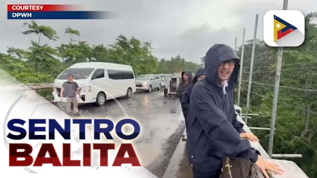 Agarang pagsasaayos sa umuugang Mauca Bridge sa Andaya Highway, ipinag-utos ni DPWH Sec. Dizon; pagkumpuni sa mga lubak sa Andaya Highway, pinatatapos bago ang Mahal na Araw