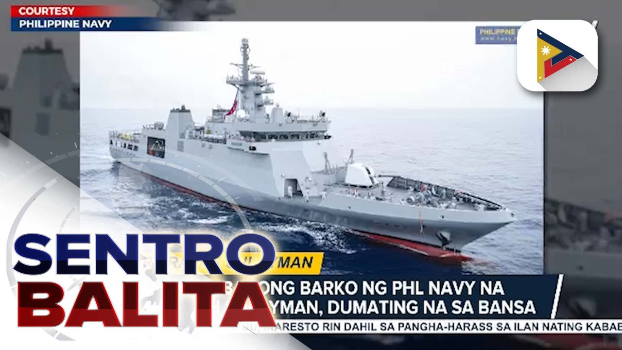 Pinakabagong barko ng PH Navy na BRP Rajah Sulayman, dumating na sa bansa