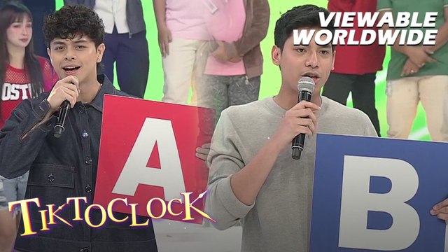 TiktoClock: Kokoy De Santos, Sean Lucas, at Martin Del Rosario, sino ang ang correct choice?