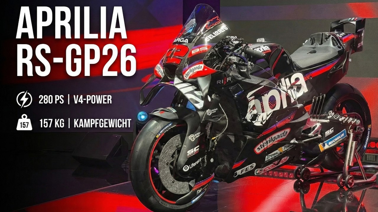 Track-Ready: Was die Aprilia RS-GP26 zur schnellsten Aprilia macht
