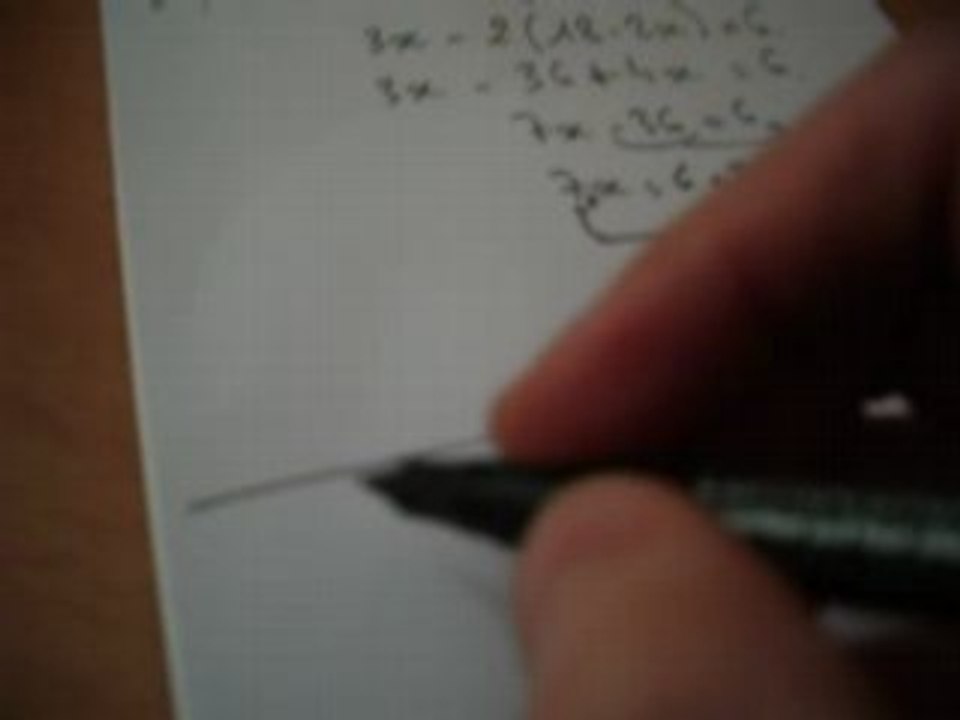 Equation à 2 inconnues
