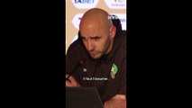 « C'est un peu honteux » : Walid Regragui amer sur la finale Maroc-Sénégal
