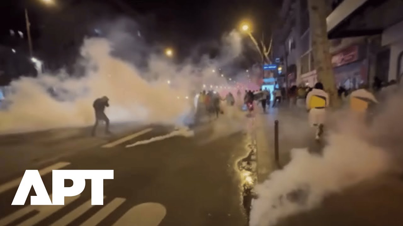 WATCH: Paris Celebrations Turn Chaotic as Police Clash With Senegal Fans After AFCON Victory | APT