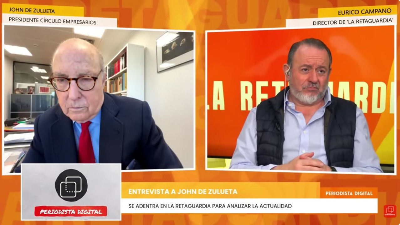 Vea la última intervención de John de Zulueta en 'La Retaguardia' (Periodista Digital)