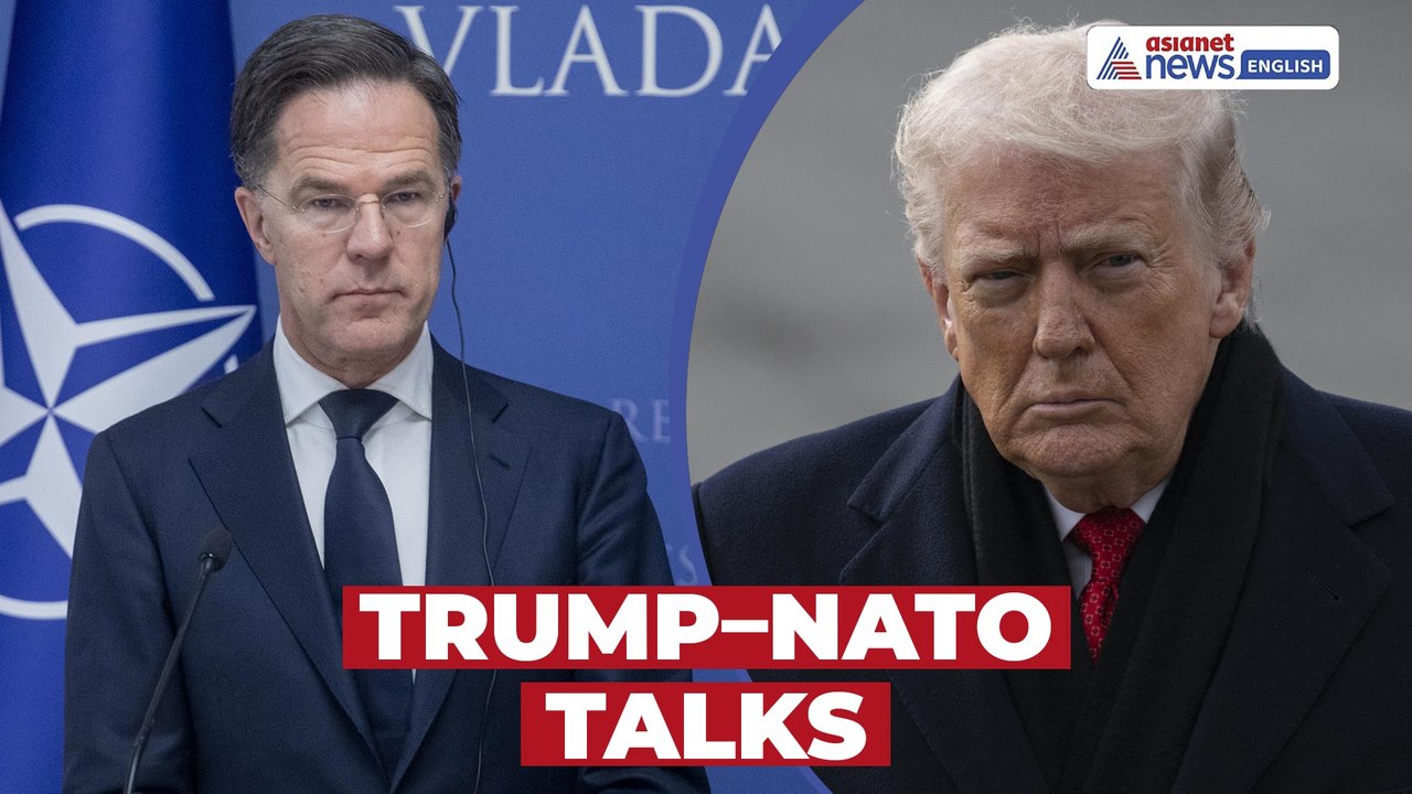 Greenland Row Intensifies | NATO Chief Mark Rutte to Meet US President Trump