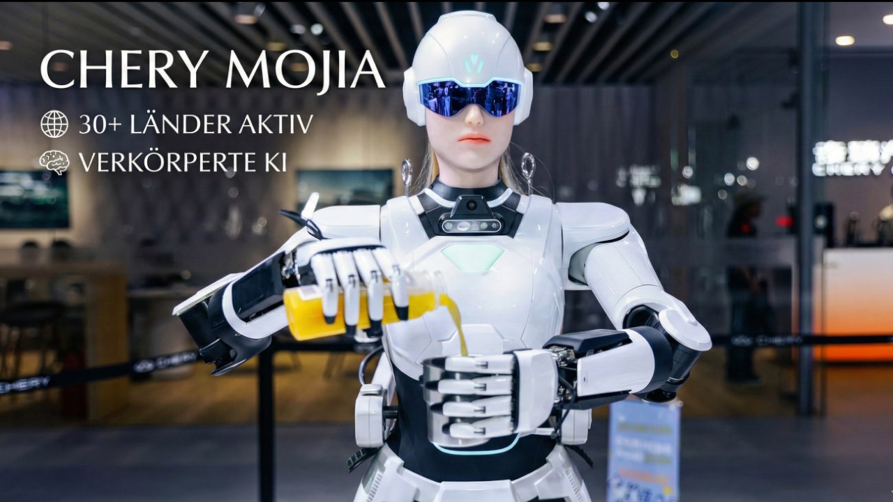 Chery Mojia Robot: So sieht verkörperte KI in Aktion aus