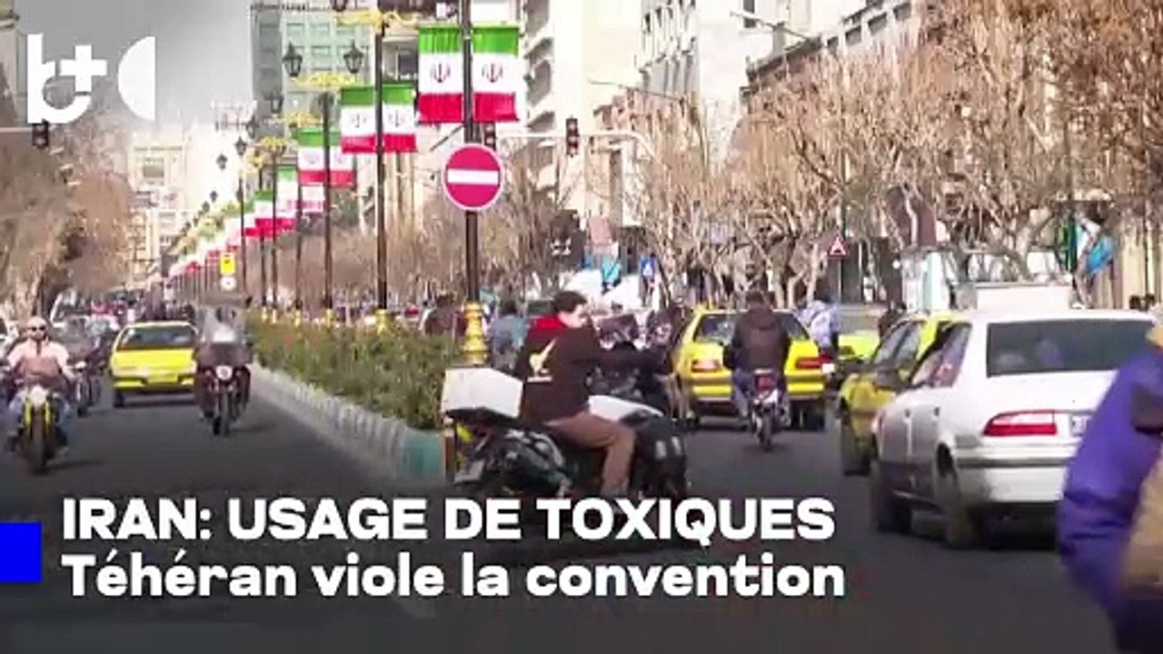 L'Iran pourrait avoir utilisé des "substances chimiques toxiques" contre des manifestants