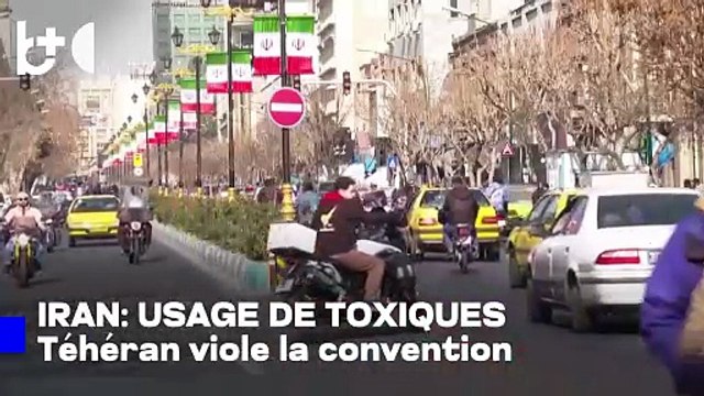 L'Iran pourrait avoir utilisé des substances chimiques toxiques contre des manifestants