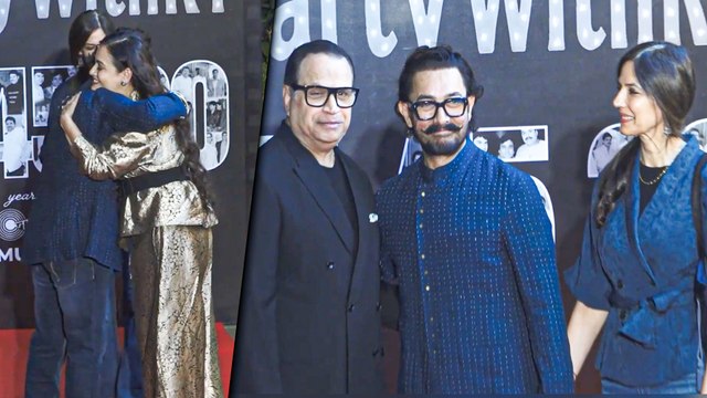 TIPS Bash: Aamir Khan & GF Gauri Spratt Grace Ramesh Taurani's Grand 65th Birthday | Dia Mirza