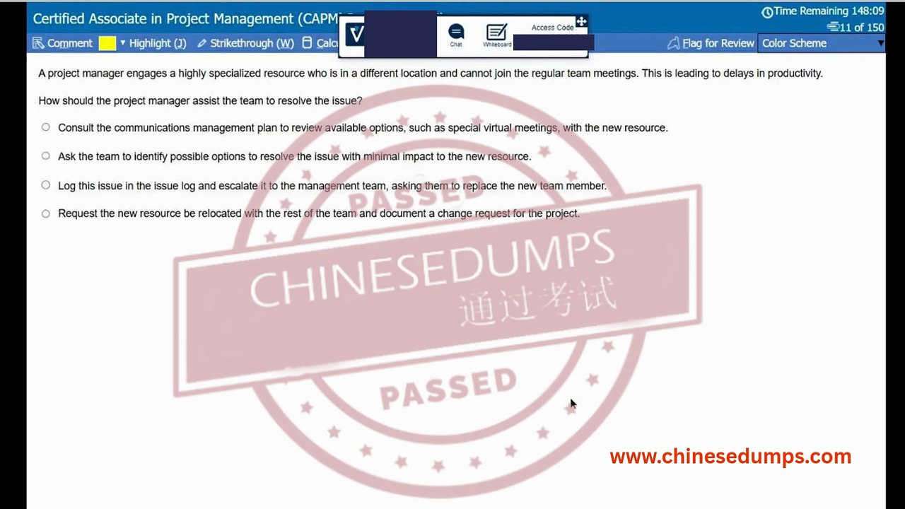 PMI - CERTIFIED ASSOCIATE IN PROJECT MANAGEMENT (CAPM)