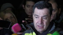 Juanma Moreno sobre accidente en Adamuz:  
