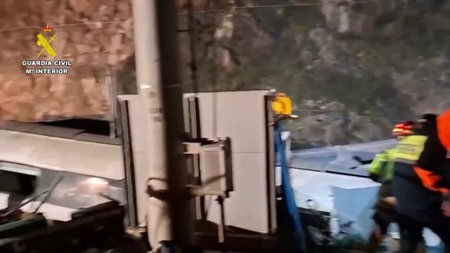 Así evacuó la Guardia Civil a varios heridos del accidente de tren en Adamuz