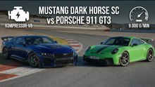 Kompressor-V8 vs Hochdrehzahl-Boxer: Mustang vs GT3 im Check