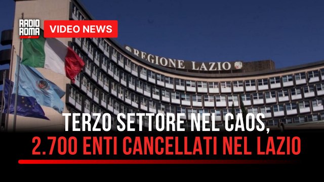 Terzo Settore nel caos, 2.700 enti cancellati nel Lazio