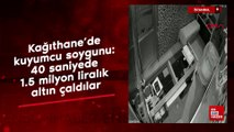 İstanbul'da kuyumcu soygunu: 40 saniyede 1.5 milyon liralık altın çaldılar