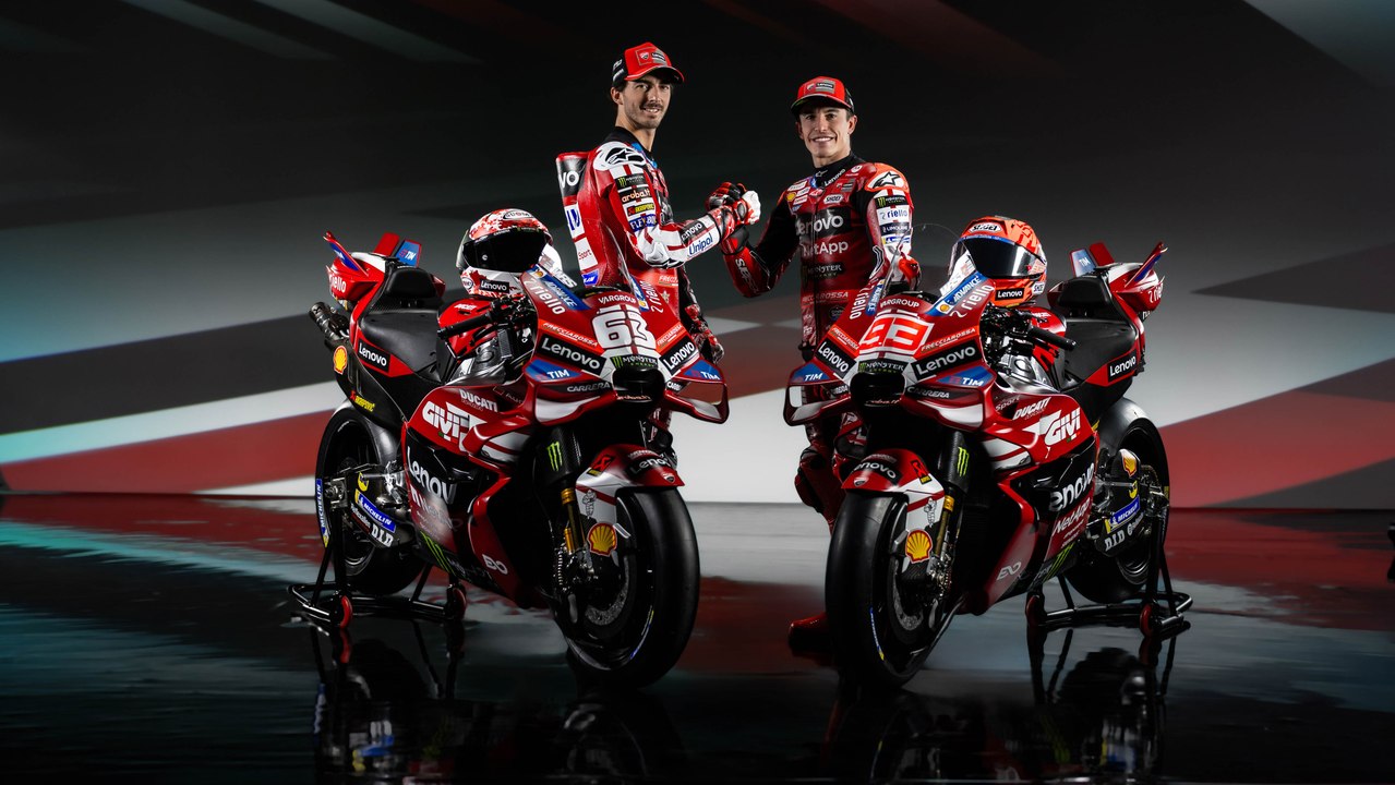 Ducati présente la MotoGP 2026 de Márquez et Bagnaia