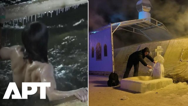 Faith at Minus 33: Russians Plunge Into Siberian Ice for Epiphany | APT