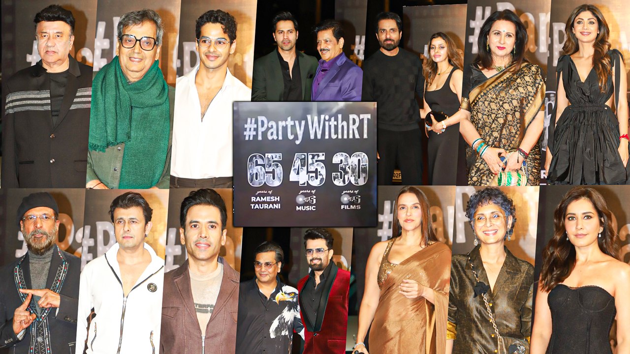 Mega Triple Celebration For Ramesh Taurani: 65th Birthday, 45 Years Of Tips Music & 30 Years Of Tips Films | #PartyWithRT