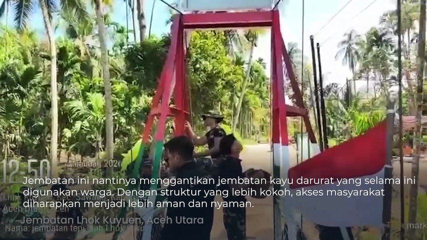 Progres Pesat Pembangunan Jembatan di Aceh, Akses Warga di Desa Segera Pulih