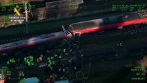 Imágenes aéreas del accidente ferroviario en Adamuz (Córdoba).