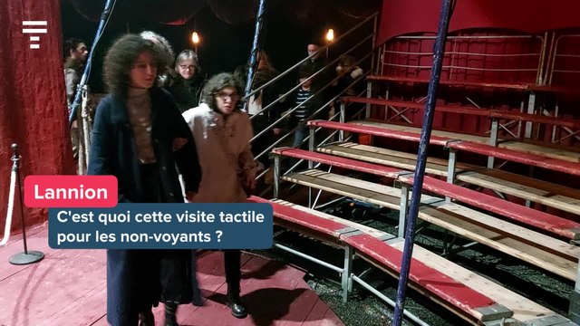 Lannion : c'est quoi cette visite tactile pour les non-voyants ?