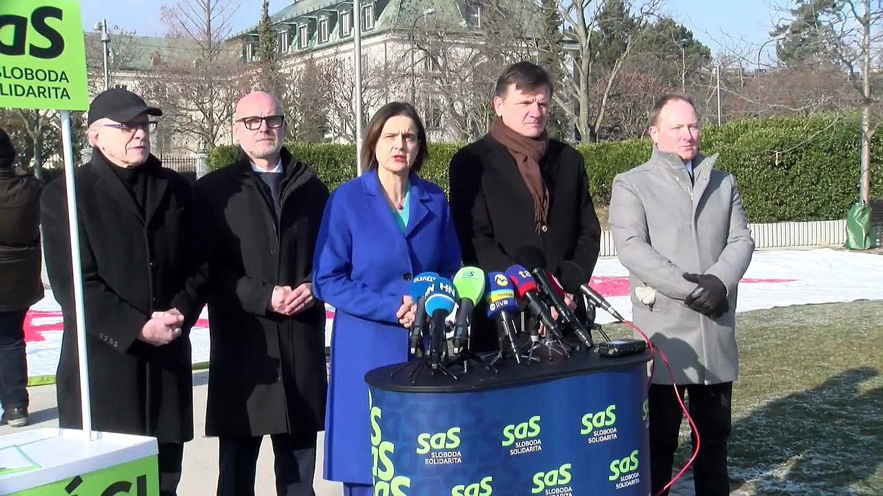 SaS chce petíciou „proti mafii“ docieliť prerokovanie jej návrhu v parlamente