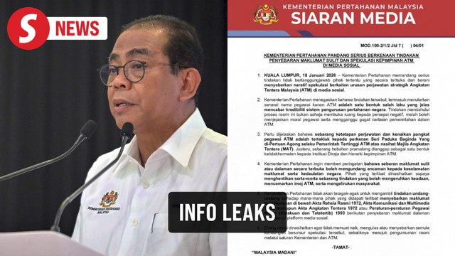 Armed Forces info leaks can lead to national security issues, says Khaled