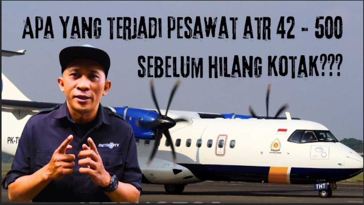 Pesawat ATR 42-500 Indonesia Air Transport Jatuh di Kawasan Bantimurung, Proses Evakuasi Terkendala Cuaca Ekstrem