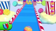 Candy Ball Game 🍬⚽ Super Satisfying Shot | #aistudio #Shorts #aistory #mobilegame