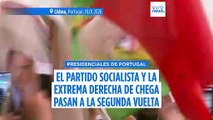 Los socialistas y la extrema derecha pasan a la segunda vuelta en las presidenciales de Portugal