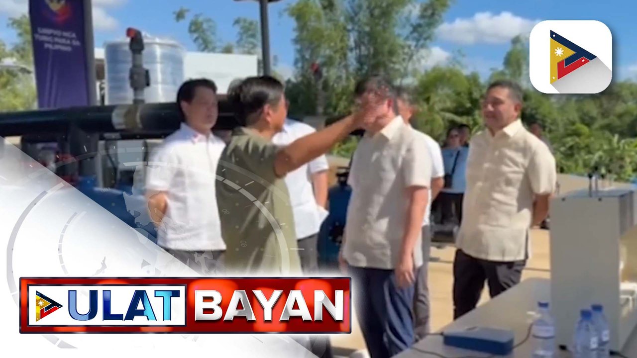 PBBM, ininspeksyon ang water treatment plant na magbibigay ng sapat at malinis na tubig sa bayan ng Murcia at Bacolod City sa Negros Occidental  | ulat ni Paul Tarrosa ng Radyo Pilipinas Iloilo