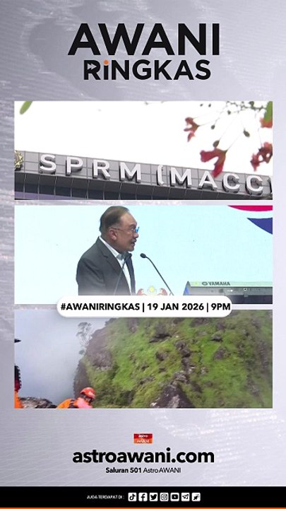 #AWANIRingkas 19 Januari 2026 | 9PM