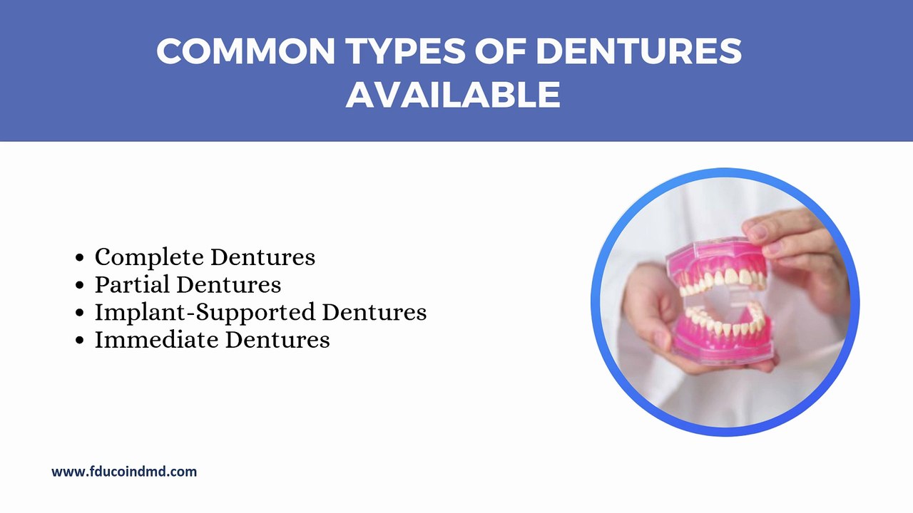 Types of Dentures in Stuart and How to Choose