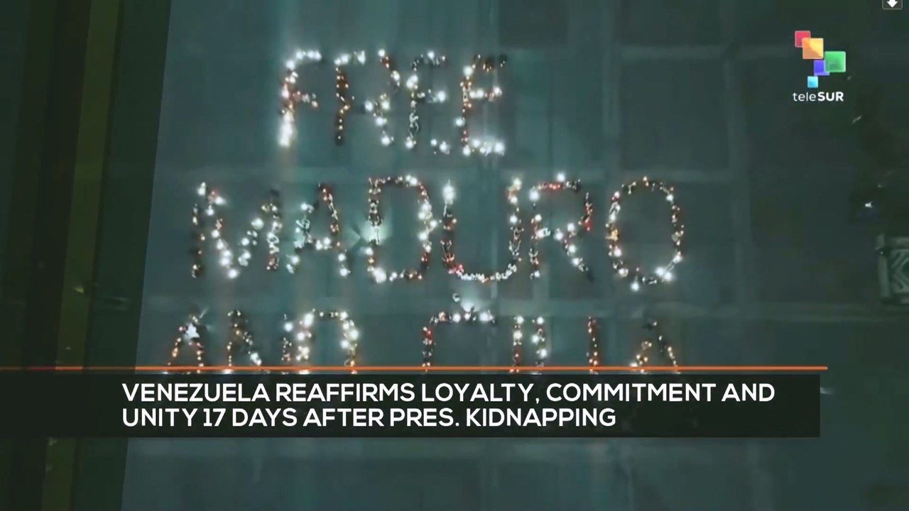 FTS 8:30 19-01: Venezuela reaffirms loyalty, commitment and unity 17 days after pres. kidnapping