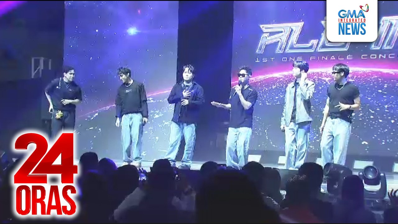Concert ng P-pop group na 1st.One, jampacked; thankful sila sa fans na dumayo pa sa concert | 24 Oras