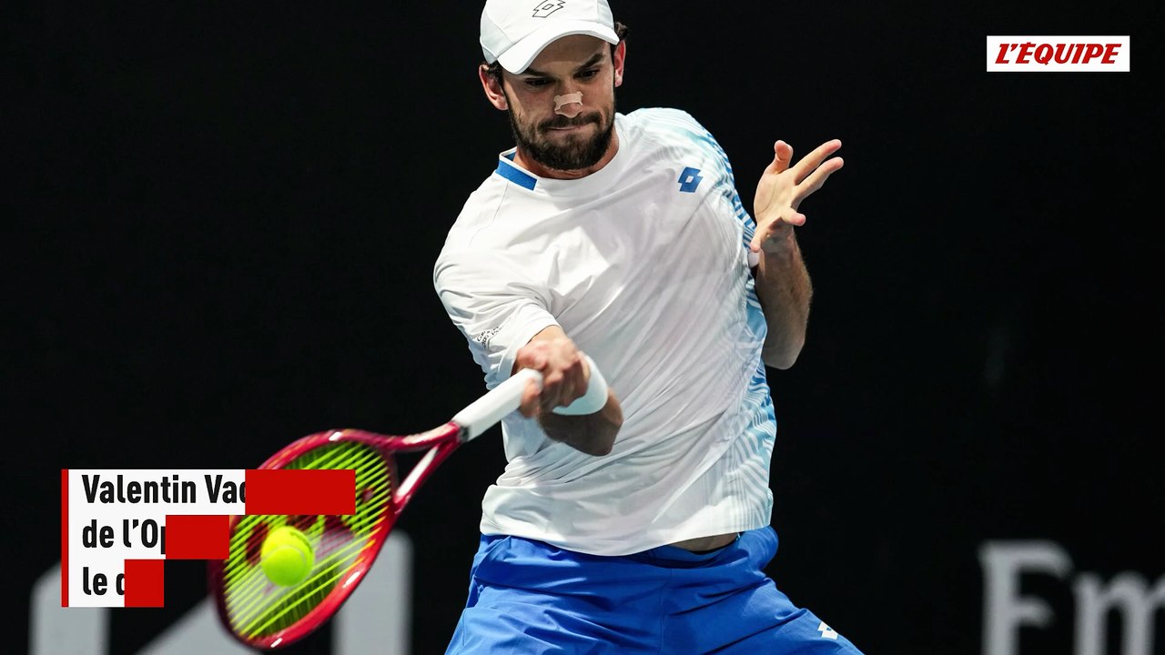Valentin Vacherot franchit le premier tour à l'Open d'Australie et décroche sa première victoire en Grand Chelem - Tennis - Open d'Australie