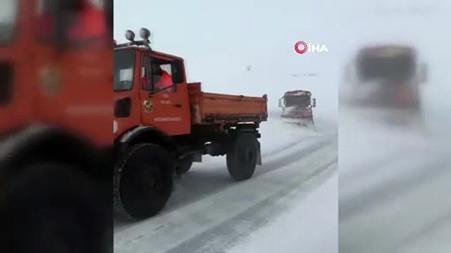 Kop Dağı ve Bayburt-Araklı yolu ulaşıma kapandı